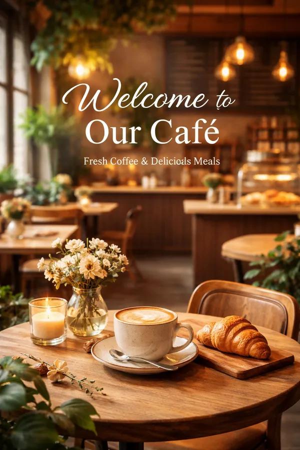 カフェのWebサイト